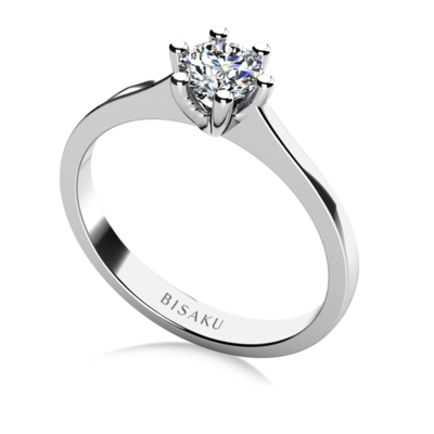 Engagement ring white gold Viola
