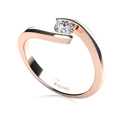 Engagement ring rose gold Dea