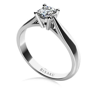 Engagement ring white gold Anabel
