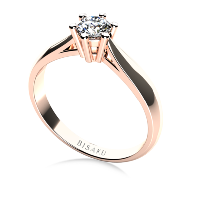 Engagement ring rose gold Serah