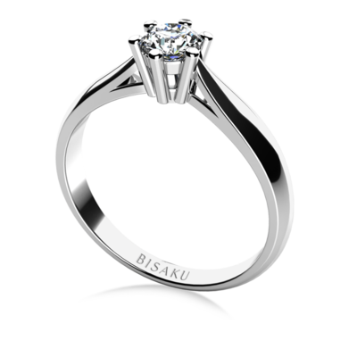 Engagement ring white gold Serah