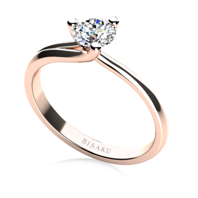 Engagement ring rose gold Jia