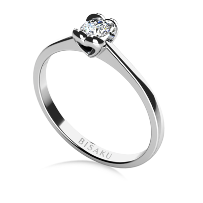 Engagement ring white gold Nia