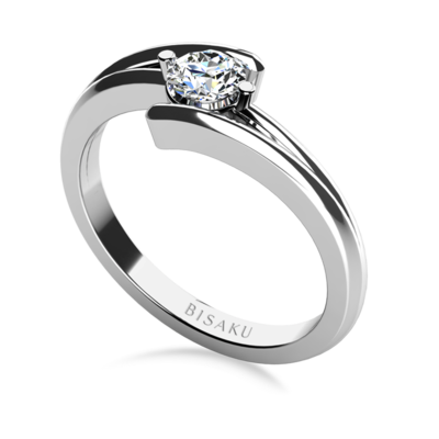 Engagement ring white gold Emory