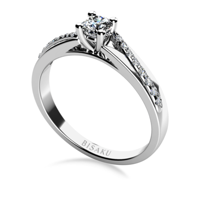 Engagement ring white gold Inna