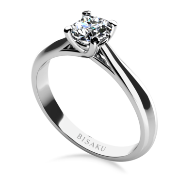 Engagement ring white gold Caroline