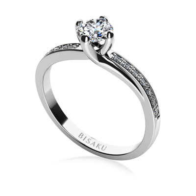 Engagement ring white gold Amaris