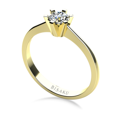 Engagement ring yellow gold Arlo