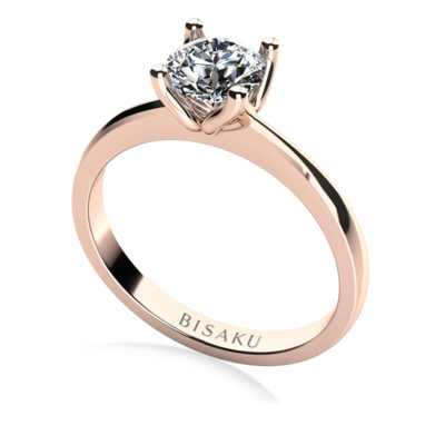 Engagement ring rose gold Jenna
