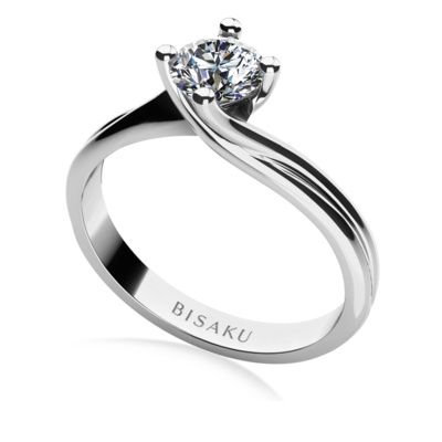 Engagement ring white gold Nila