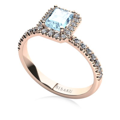 Engagement ring rose gold ArianaS
