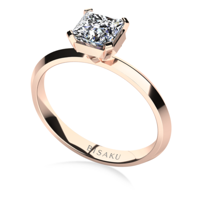 Engagement ring rose gold Amy