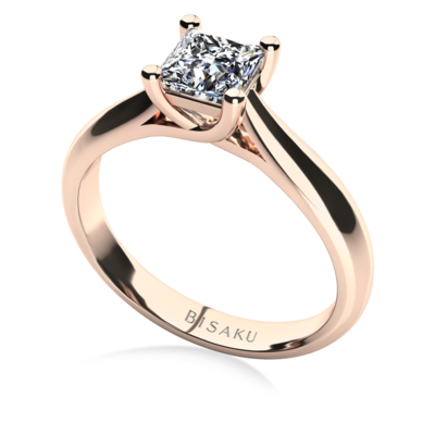 Engagement ring rose gold Mayra