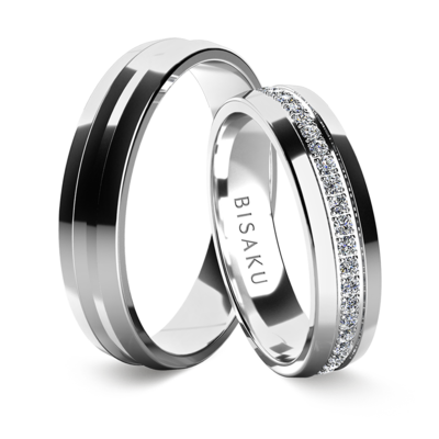 Wedding rings white gold Harriet