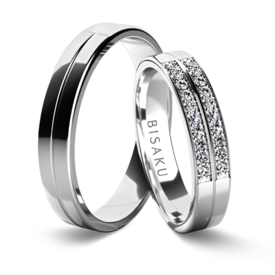 Wedding rings Isadora