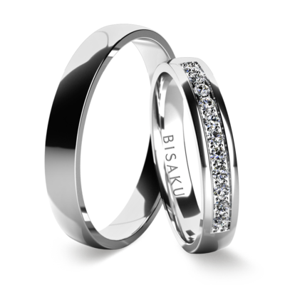 Wedding rings white gold Lipa