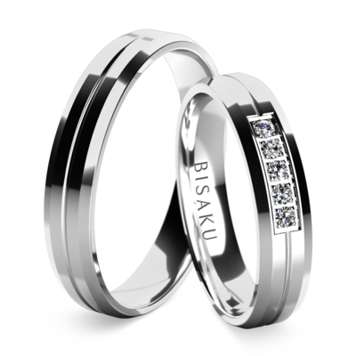 Wedding rings Adeline