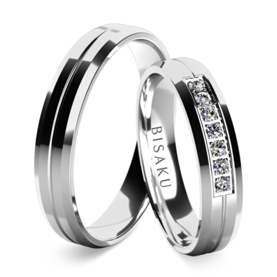 Wedding rings white gold Sindila