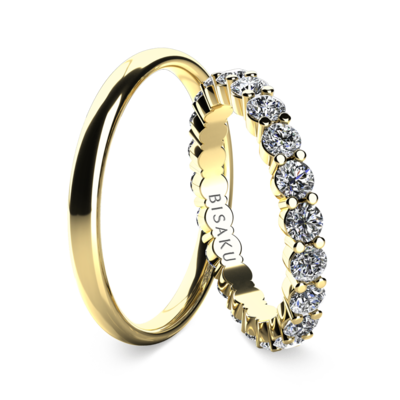 Wedding rings white gold SalomeIV
